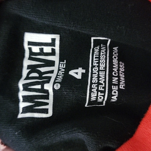 3 for $21 item🎉Marvel Toddler Pajamas - Picture 3 of 6